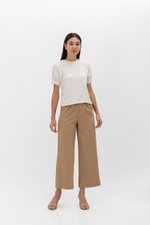 ELISABETTA COTTON PUFF SLEEVE TOP