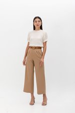 ELISABETTA COTTON PUFF SLEEVE TOP