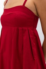 KAMILAH PLEATED CAMISOLE MAXI DRESS