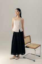 SEVARA ORGANZA JACQUARD MAXI SKIRT