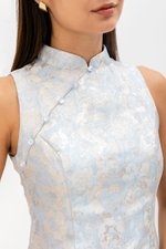 HALCYON ABSTRACT JACQUARD CHEONGSAM HALCYON ABSTRACT JACQUARD CHEONGSAM