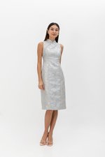 HALCYON ABSTRACT JACQUARD CHEONGSAM HALCYON ABSTRACT JACQUARD CHEONGSAM