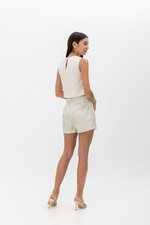 MARICA TEXTURED CHEONGSAM TOP