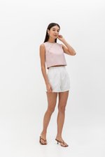 MARICA TEXTURED CHEONGSAM TOP