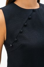 MARICA TEXTURED CHEONGSAM TOP