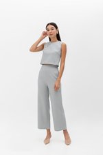 MARICA TEXTURED CHEONGSAM TOP