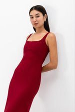LOWEN SHEATH MIDI DRESS