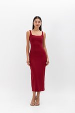 LOWEN SHEATH MIDI DRESS