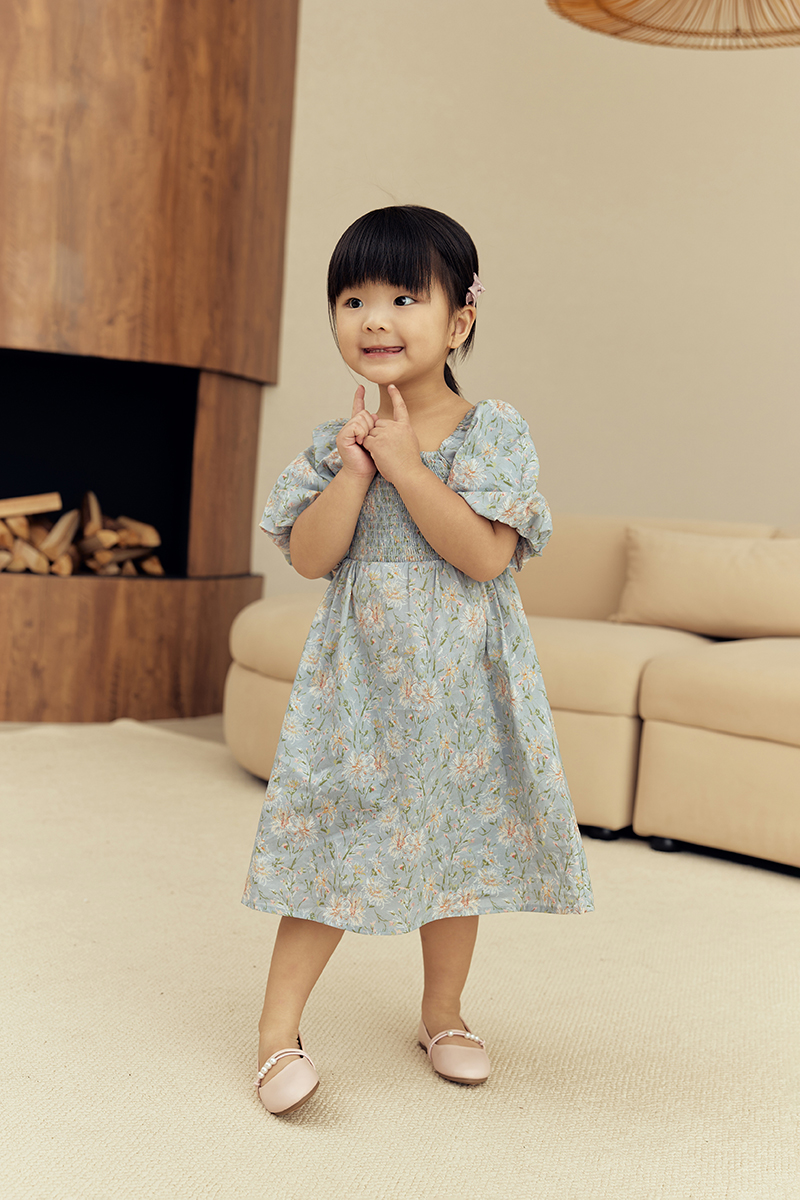 KIDS WISTERIA DRESS