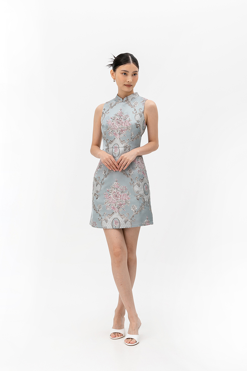 MARILYN BAROQUE CHEONGSAM DRESS