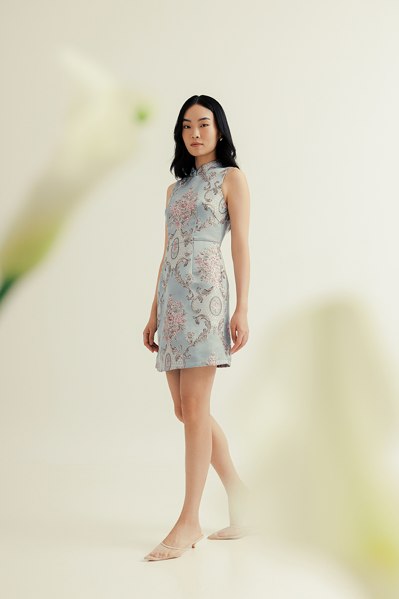 MARILYN BAROQUE CHEONGSAM DRESS