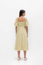 ANNETTA PUFF SLEEVE MIDI DRESS ANNETTA PUFF SLEEVE MIDI DRESS