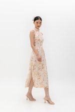 VELDA FLORAL CHEONGSAM DRESS VELDA FLORAL CHEONGSAM DRESS