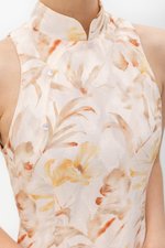 VELDA FLORAL CHEONGSAM DRESS VELDA FLORAL CHEONGSAM DRESS