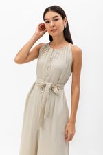 CHYNNA BUTTONDOWN JUMPSUIT