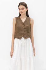 SEINE TIERED DRAWSTRING MAXI SKIRT