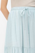 SEINE TIERED DRAWSTRING MAXI SKIRT