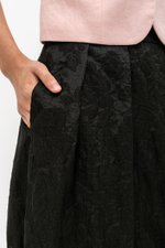 SEVARA ORGANZA JACQUARD MAXI SKIRT