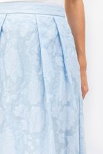 SEVARA ORGANZA JACQUARD MAXI SKIRT