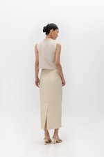 AYUMI TWEED PENCIL SKIRT