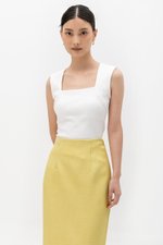 AYUMI TWEED PENCIL SKIRT