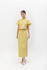 AYUMI TWEED PENCIL SKIRT