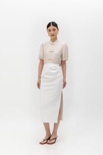 CARMIA CHEONGSAM PUFF SLEEVE TOP CARMIA CHEONGSAM PUFF SLEEVE TOP