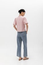 CARMIA CHEONGSAM PUFF SLEEVE TOP CARMIA CHEONGSAM PUFF SLEEVE TOP