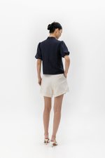 CARMIA CHEONGSAM PUFF SLEEVE TOP CARMIA CHEONGSAM PUFF SLEEVE TOP