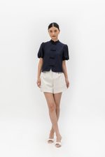 CARMIA CHEONGSAM PUFF SLEEVE TOP CARMIA CHEONGSAM PUFF SLEEVE TOP