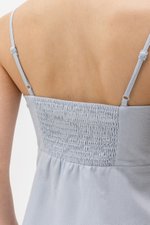 YARIN MANDARIN BUTTON CAMISOLE CHEONGSAM TOP YARIN MANDARIN BUTTON CAMISOLE CHEONGSAM TOP