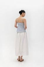 YARIN MANDARIN BUTTON CAMISOLE CHEONGSAM TOP YARIN MANDARIN BUTTON CAMISOLE CHEONGSAM TOP