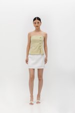YARIN MANDARIN BUTTON CAMISOLE CHEONGSAM TOP YARIN MANDARIN BUTTON CAMISOLE CHEONGSAM TOP