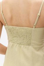 YARIN MANDARIN BUTTON CAMISOLE CHEONGSAM TOP YARIN MANDARIN BUTTON CAMISOLE CHEONGSAM TOP