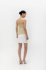 YARIN MANDARIN BUTTON CAMISOLE CHEONGSAM TOP YARIN MANDARIN BUTTON CAMISOLE CHEONGSAM TOP