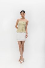 YARIN MANDARIN BUTTON CAMISOLE CHEONGSAM TOP YARIN MANDARIN BUTTON CAMISOLE CHEONGSAM TOP