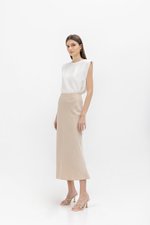 ESTELLA SATIN BIAS SKIRT ESTELLA SATIN BIAS SKIRT