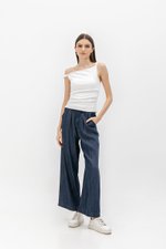 KASSIE OFF SHOULDER TWIST RUCHED TOP
