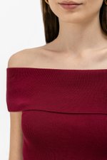 JANE OFF SHOULDER KNIT TOP
