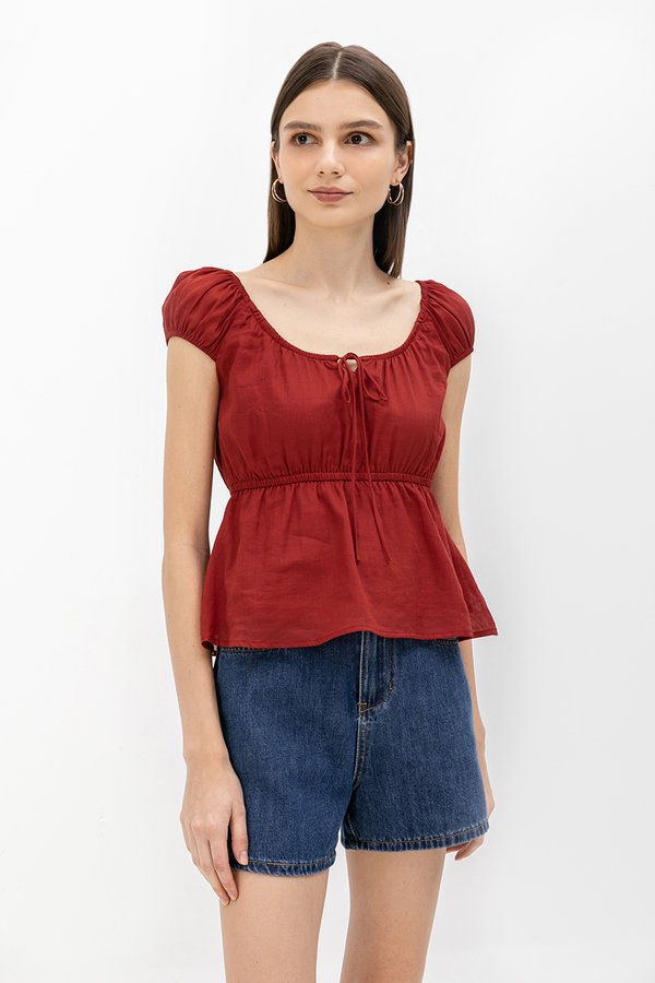 VALENZA BABY DOLL TOP