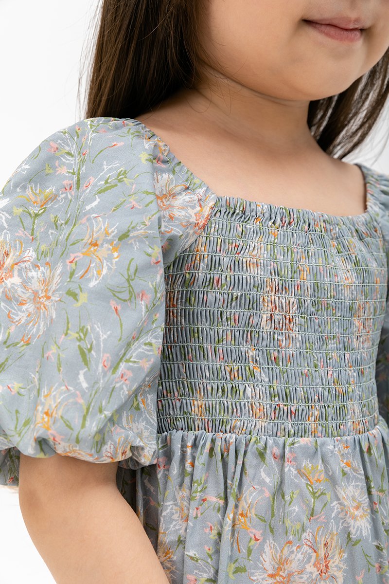 KIDS WISTERIA DRESS
