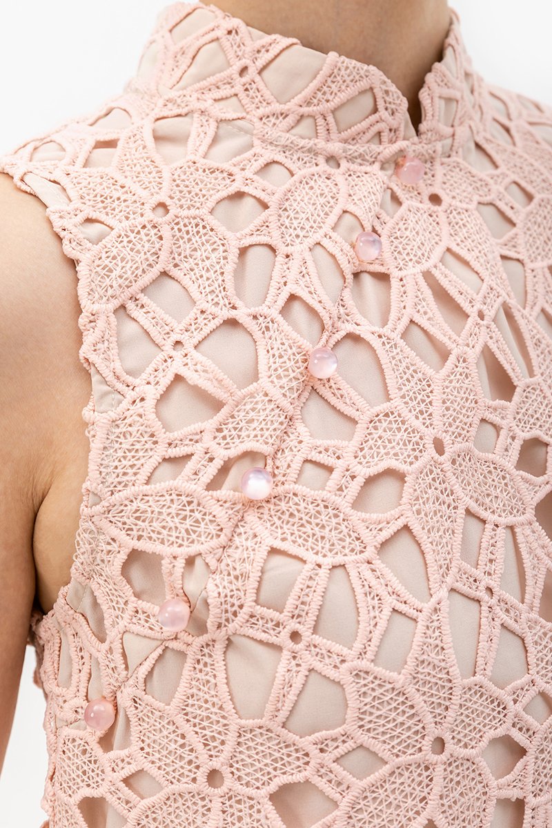 ARIANNA LACE CHEONGSAM TOP