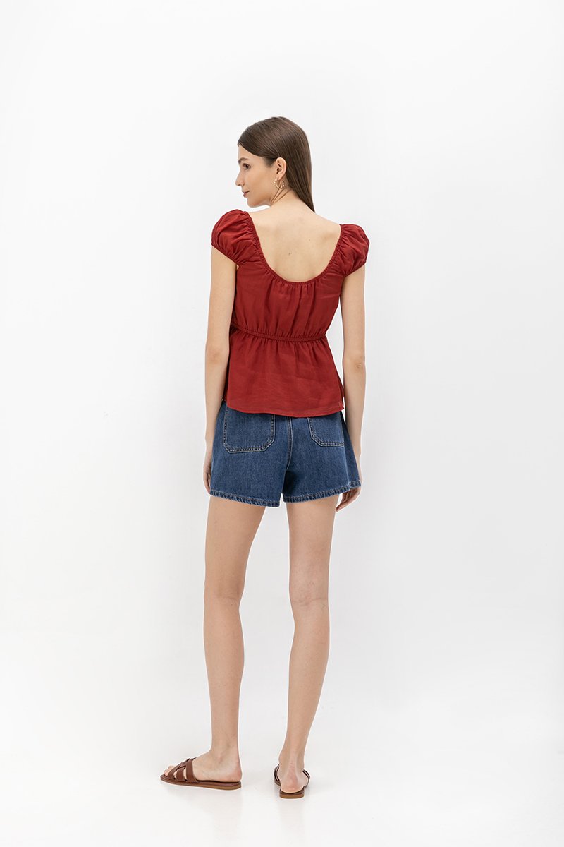 VALENZA BABY DOLL TOP