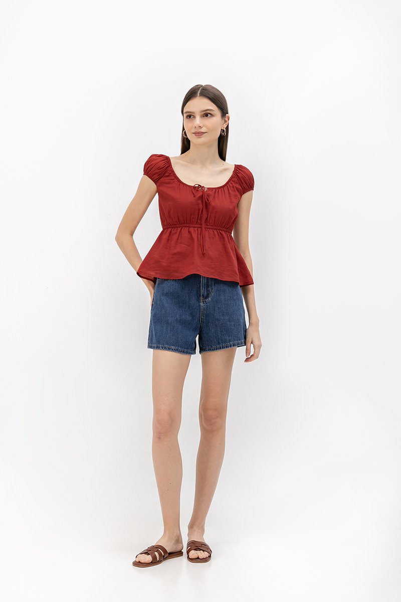 VALENZA BABY DOLL TOP