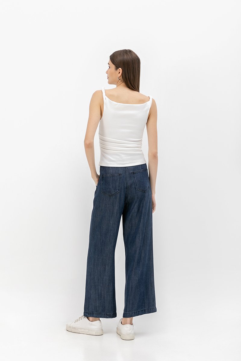 KASSIE OFF SHOULDER TWIST RUCHED TOP