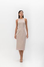 DEVINA TANK COLUMN MIDI DRESS