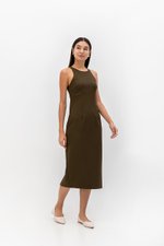 DEVINA TANK COLUMN MIDI DRESS