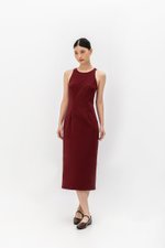 DEVINA TANK COLUMN MIDI DRESS