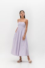 KIEVA PLEATED CHEST CAMISOLE MAXI DRESS