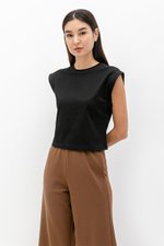 *BACKORDER 2* SARA CAP SLEEVE TEE *BACKORDER 2* SARA CAP SLEEVE TEE